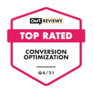 OMR Reviews Top Rated Conversion Optimization Q4/21